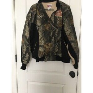 Chase Men's Full Zip NASCAR Dale Earnhardt Jr #8 Jacket Size Large Camouflage